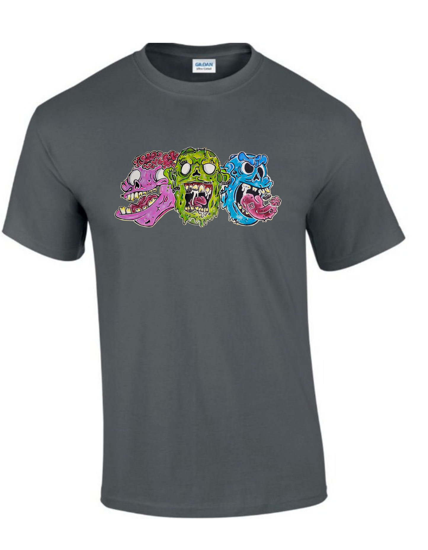 T-shirt trio zombies