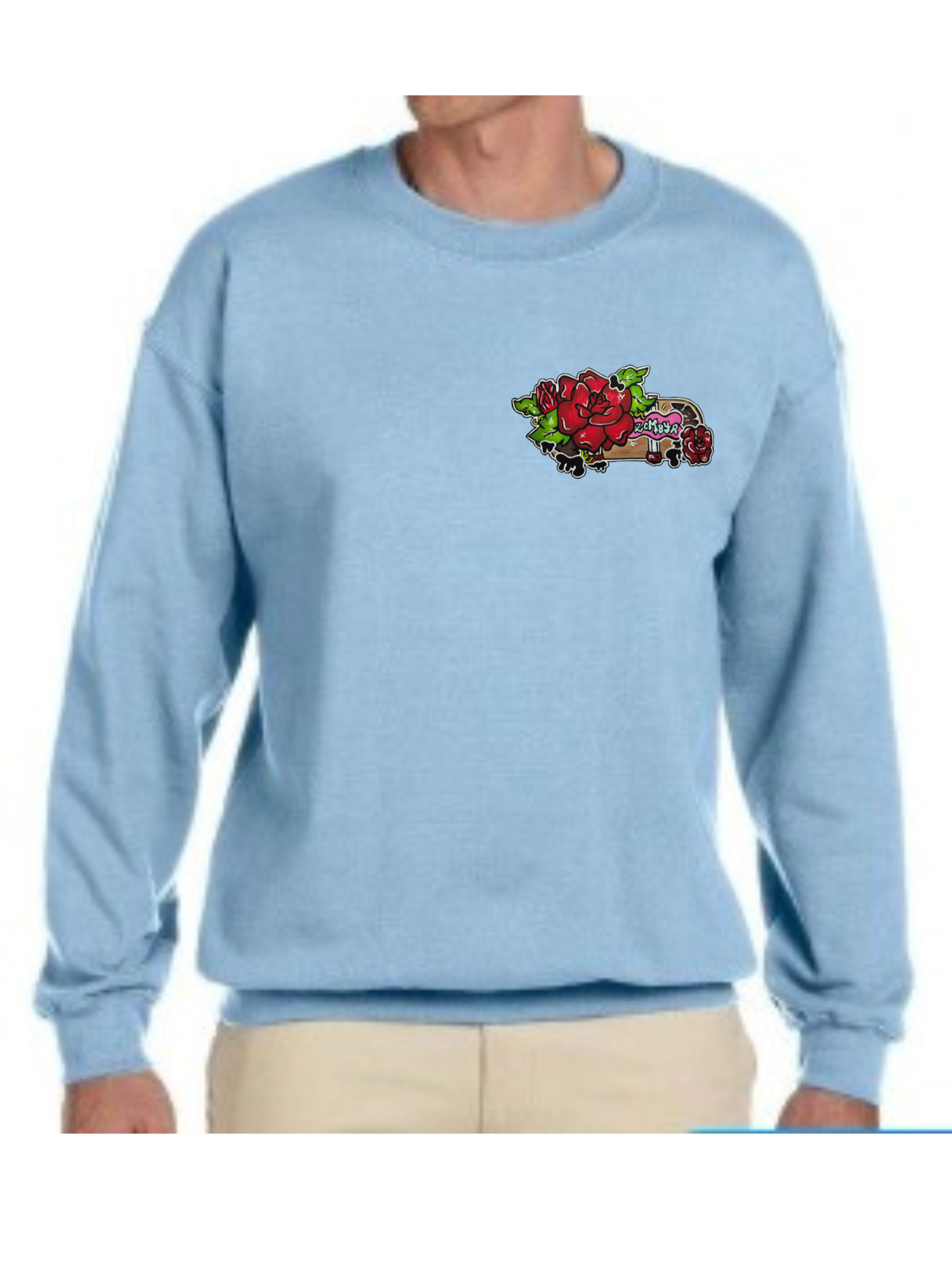Crewneck Skate fleur