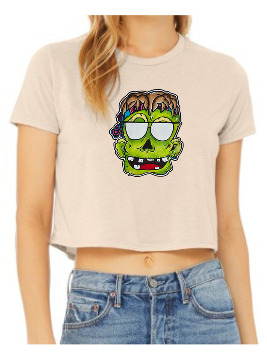 Crop top Zombie lunette de soleil
