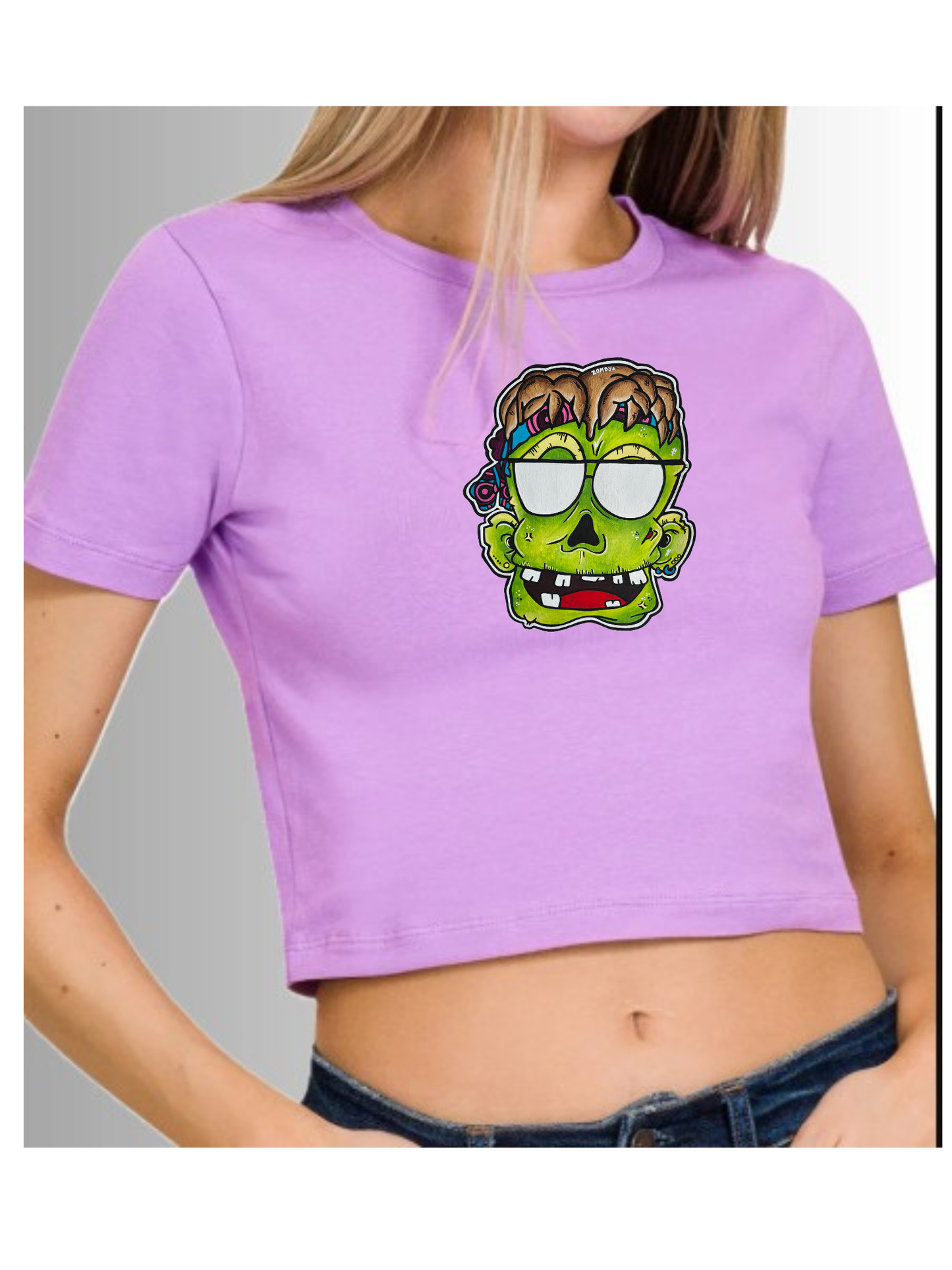 Crop top Zombie lunette de soleil
