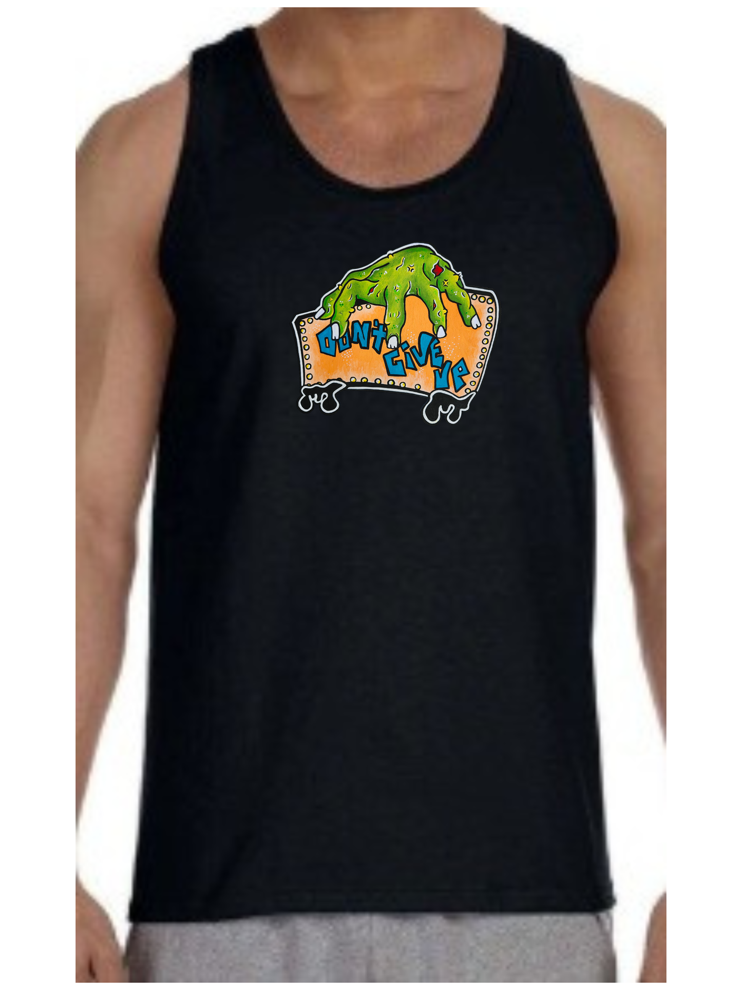Camisole homme don't give up