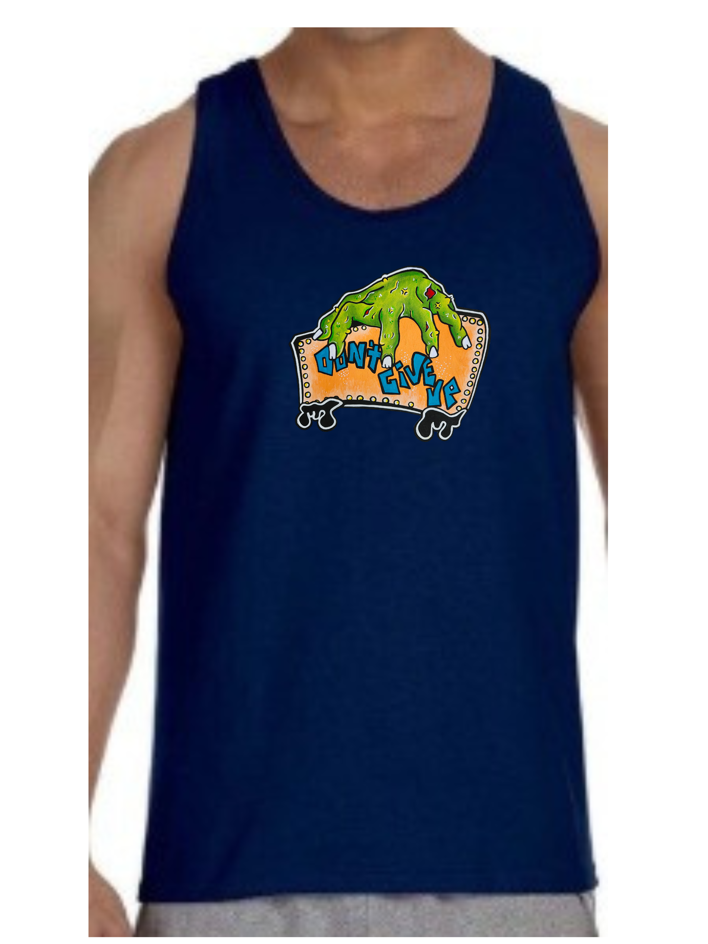 Camisole homme don't give up