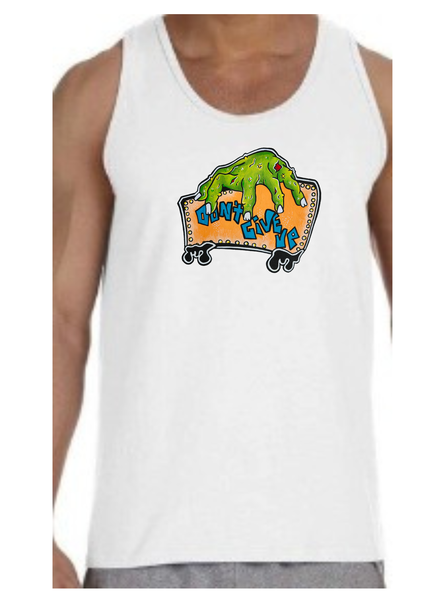 Camisole homme don't give up