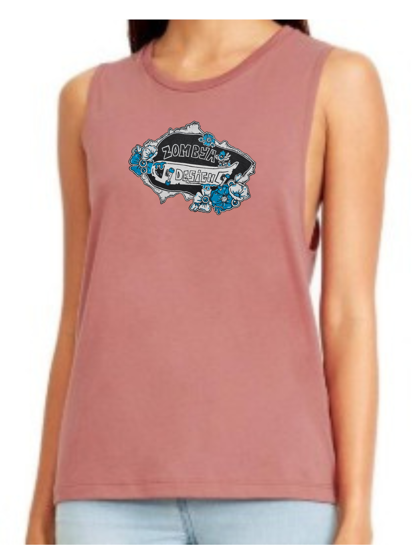 Camisole femme festival muscle Zombya Design