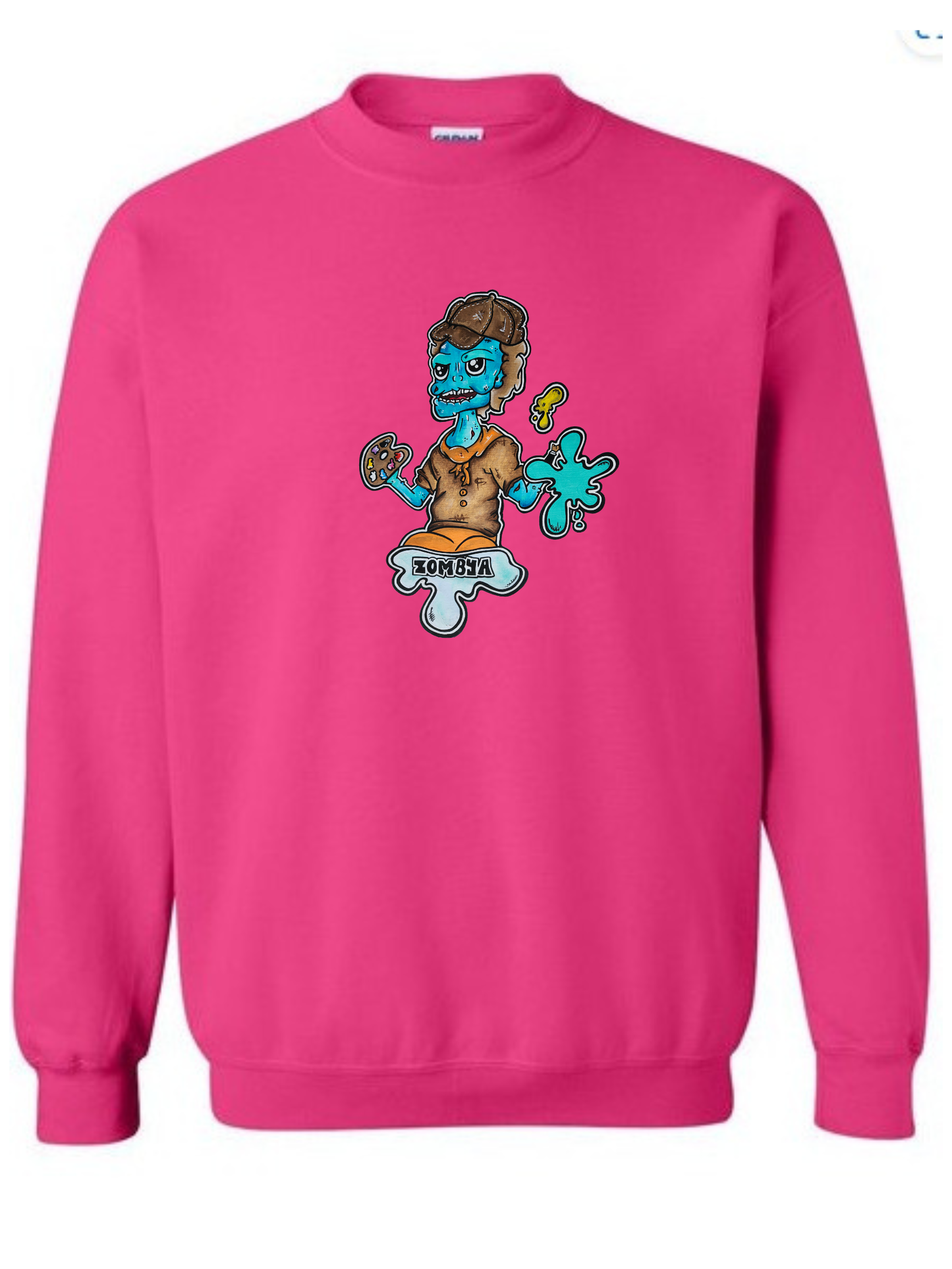 Crewneck Zombie artiste