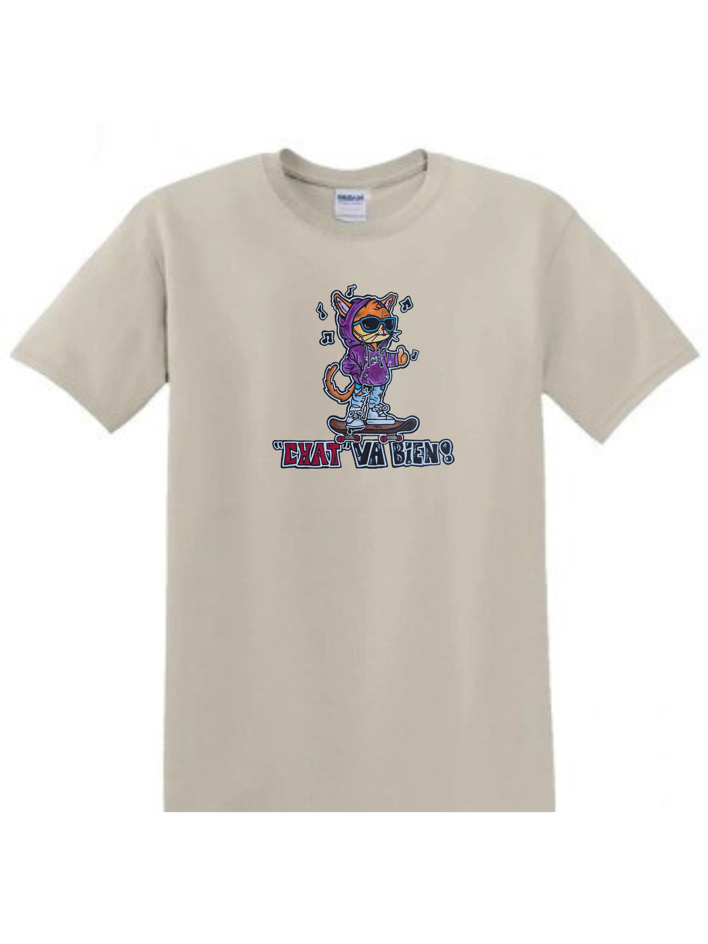 T-shirt enfant Chat va bien