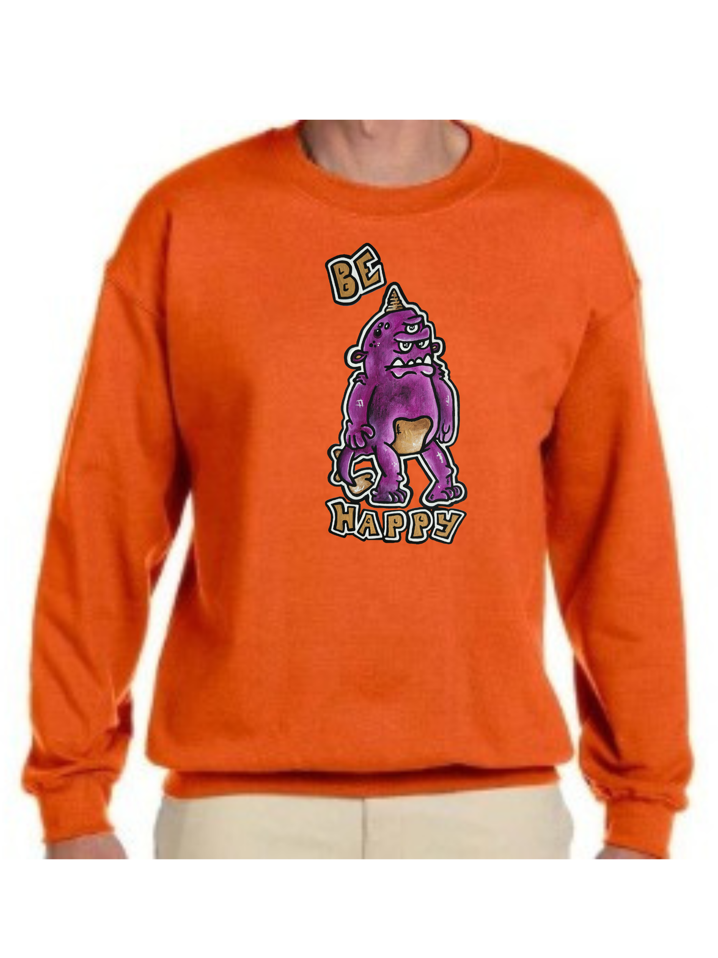Crewneck Be happy