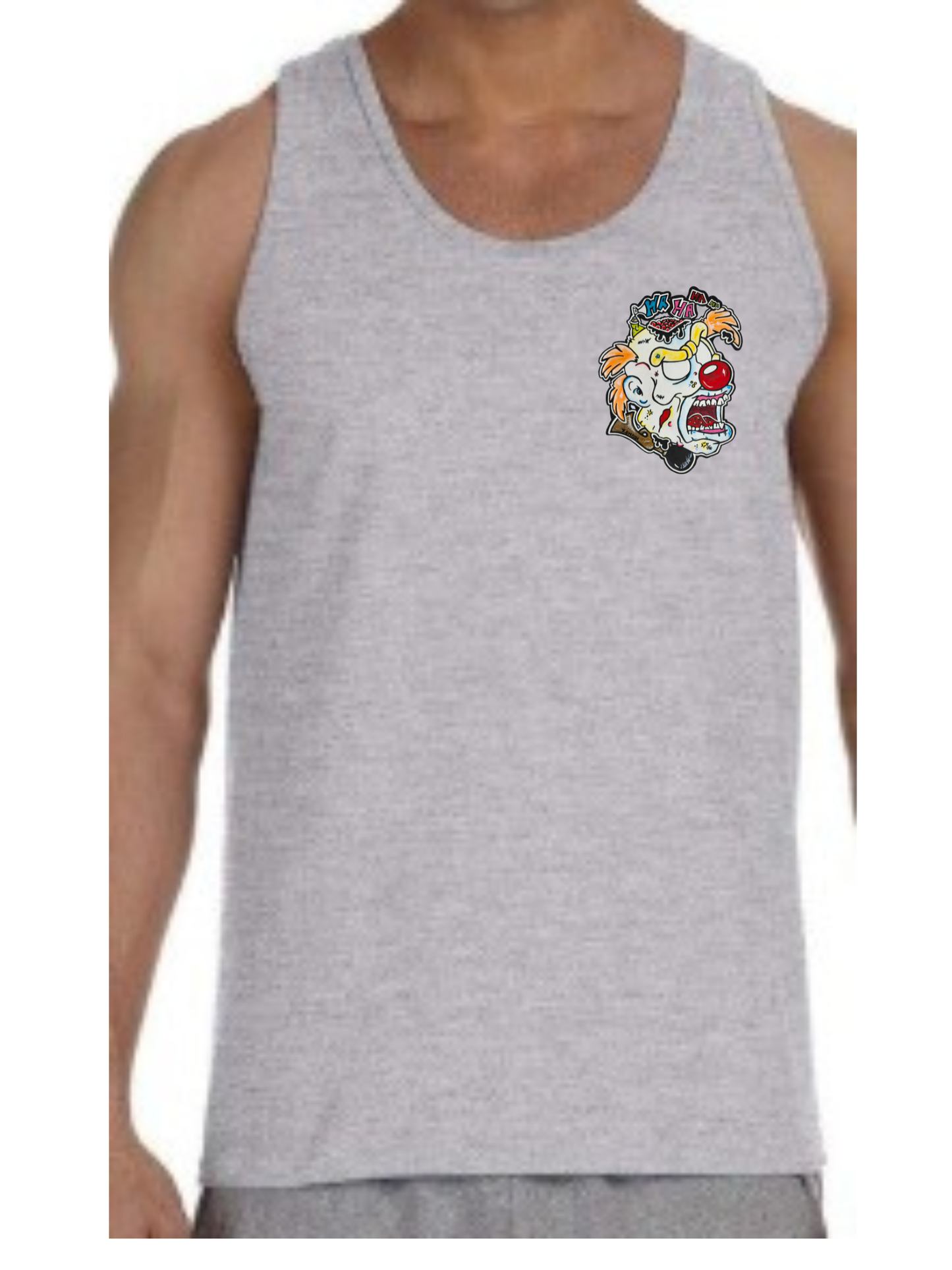 Camisole homme Zombie clown
