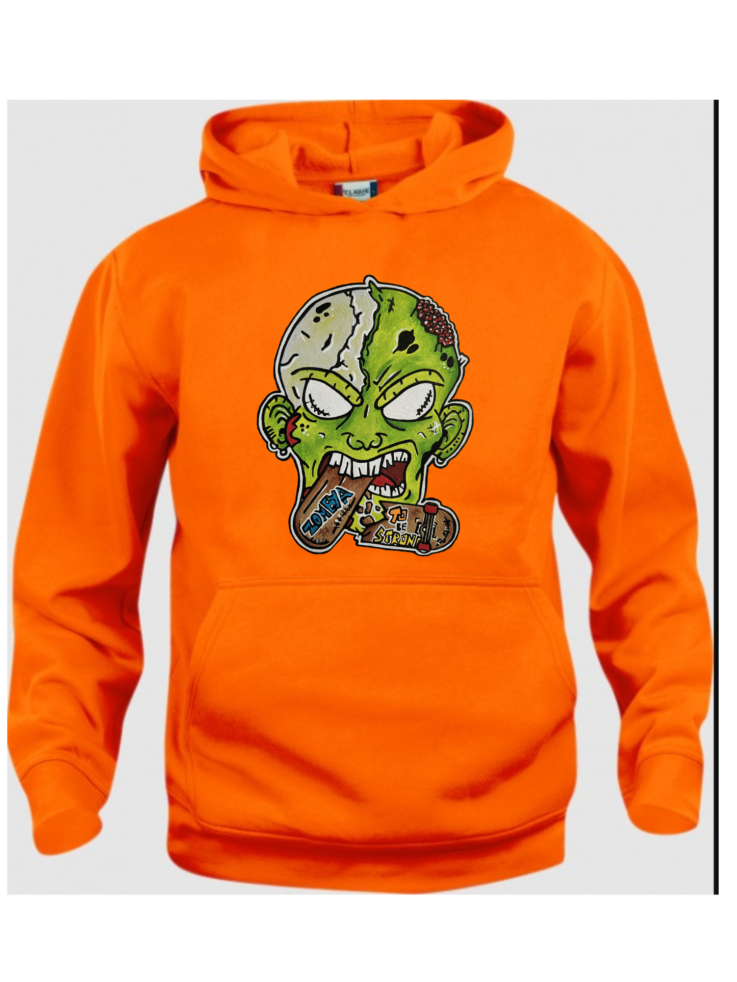 Hoodies Zombie mange skate