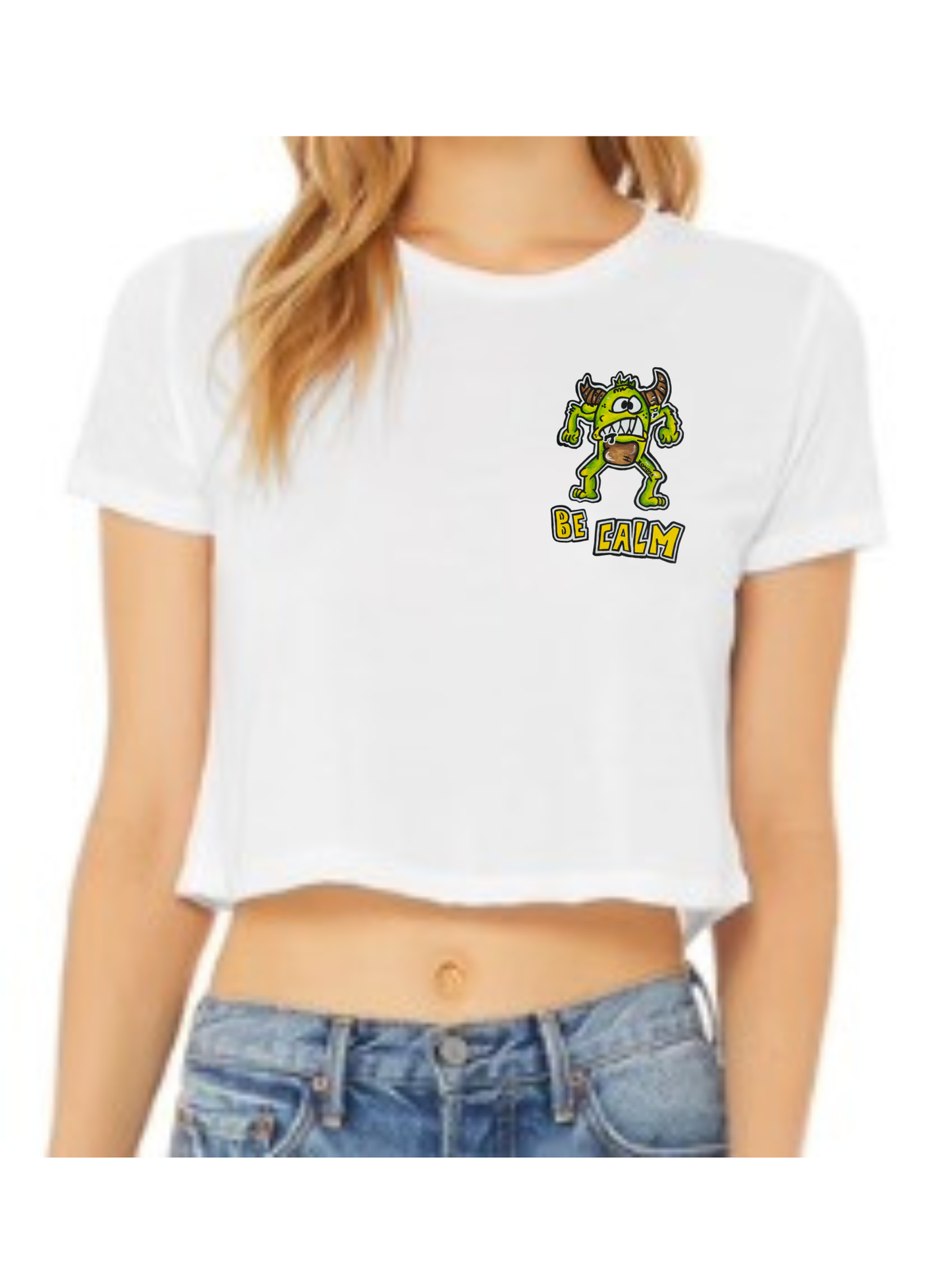 Crop top Be calm