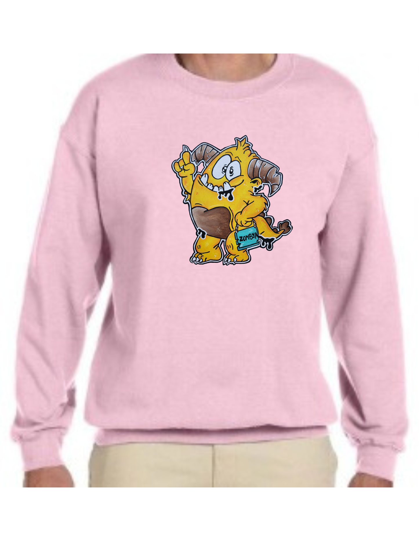 Crewneck Monstre jaune