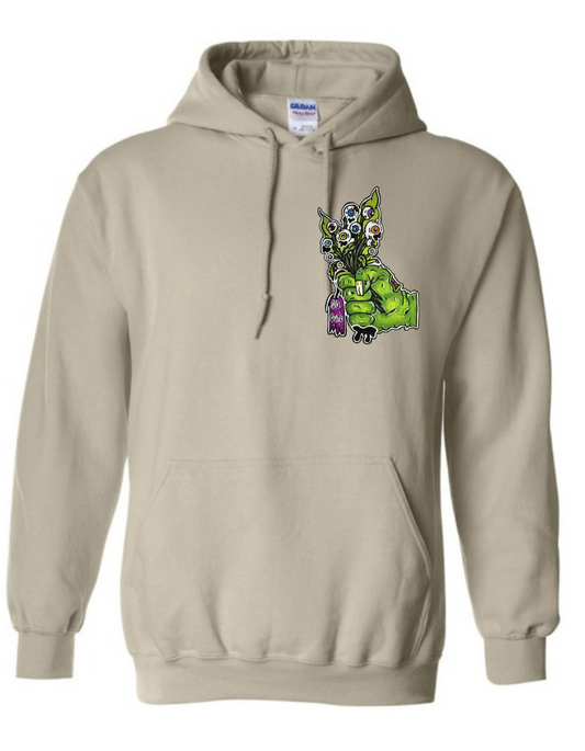 Hoodies Main zombie bouquet fleur