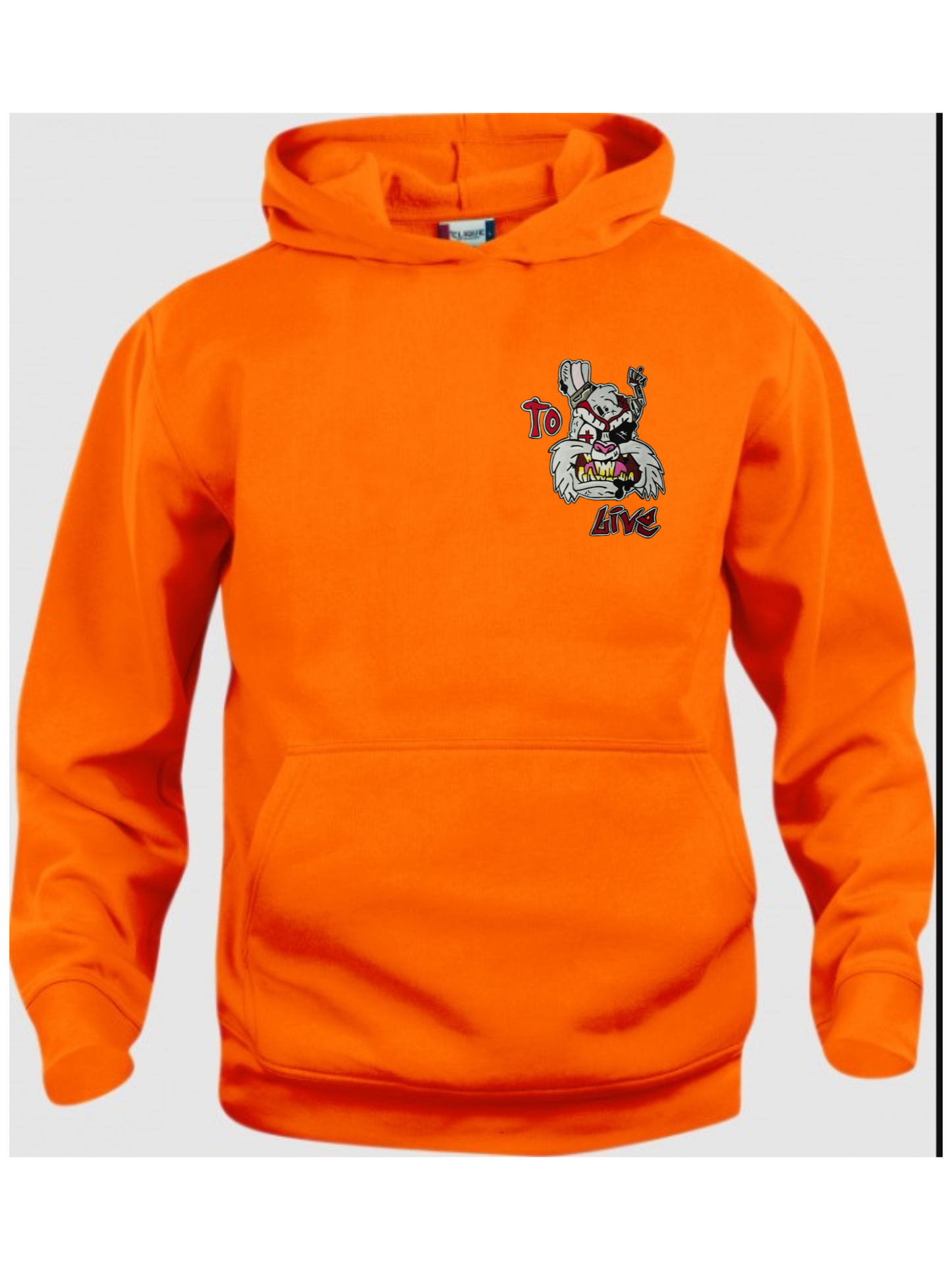Hoodies enfant Lapin to live
