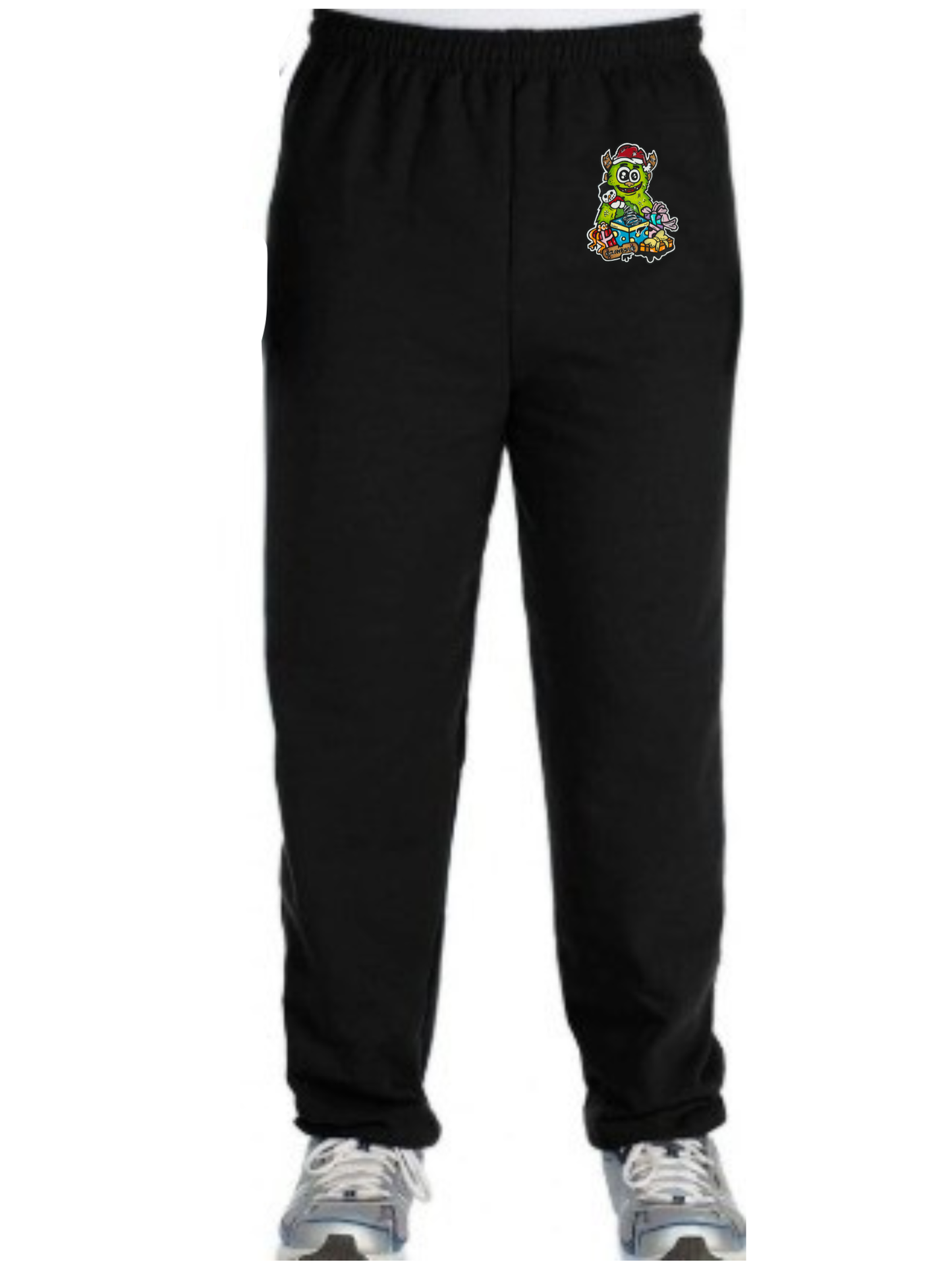 Jogging unisex Monstre vert Noël