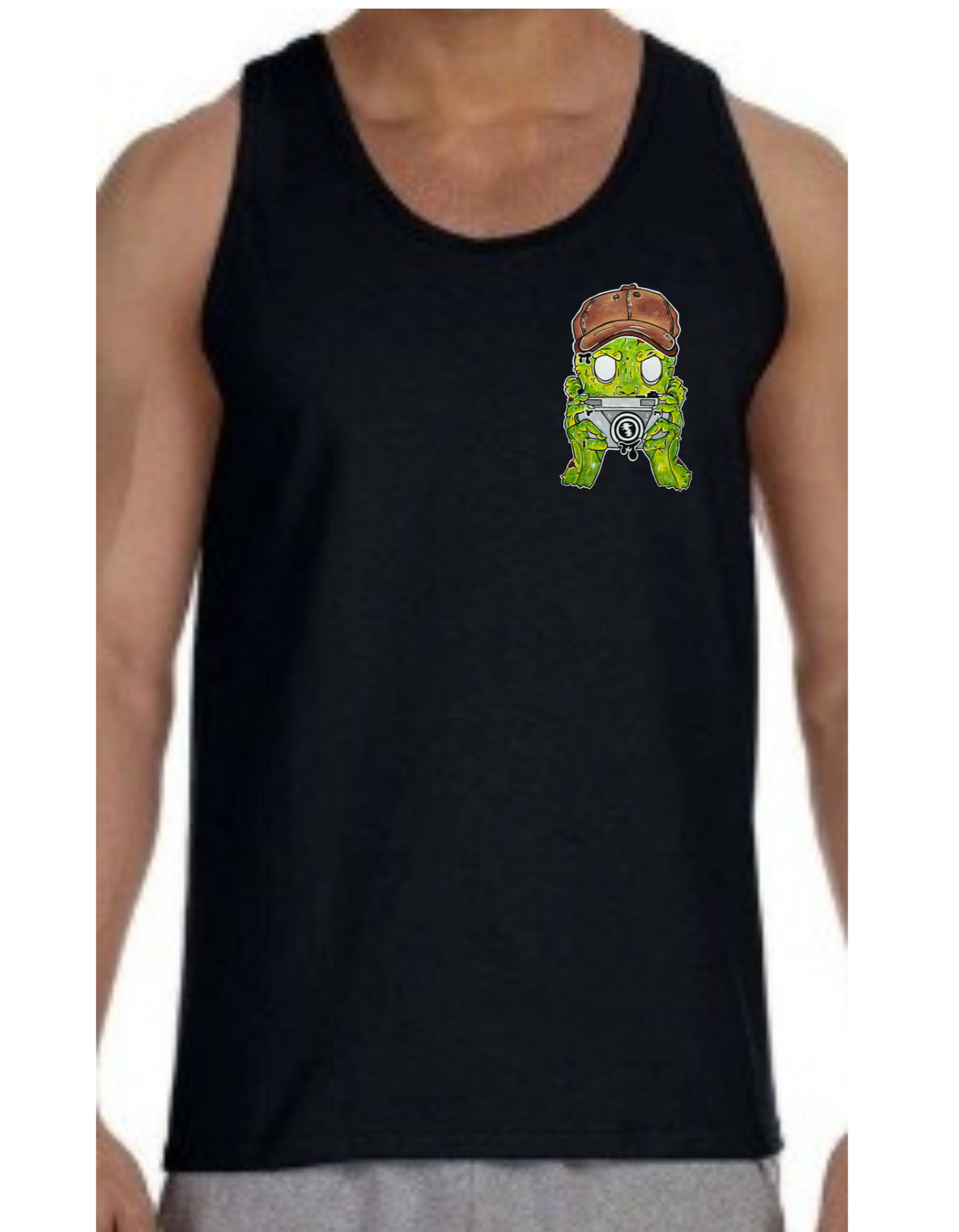 Camisole homme Zombie photographe