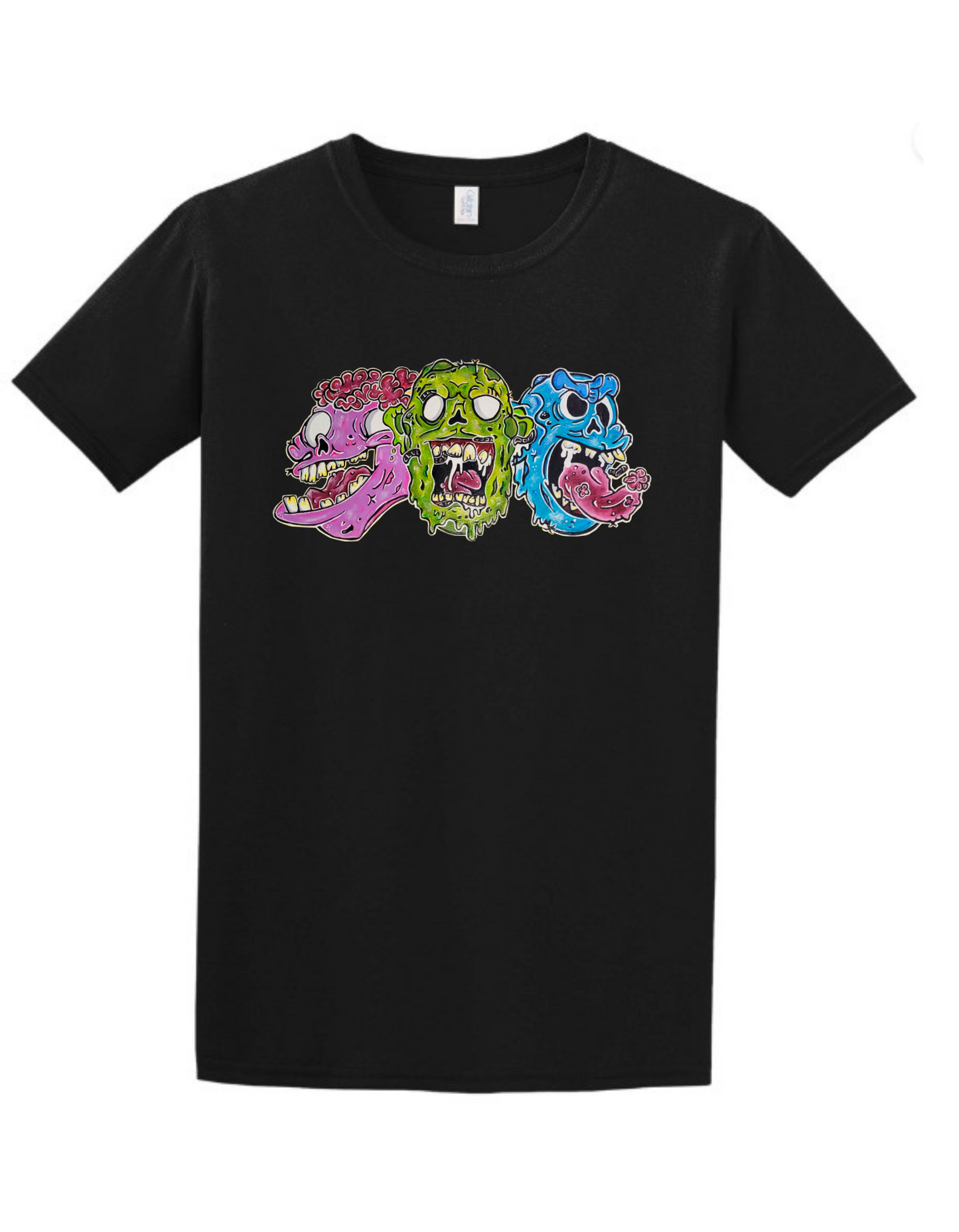 T-shirt trio zombies