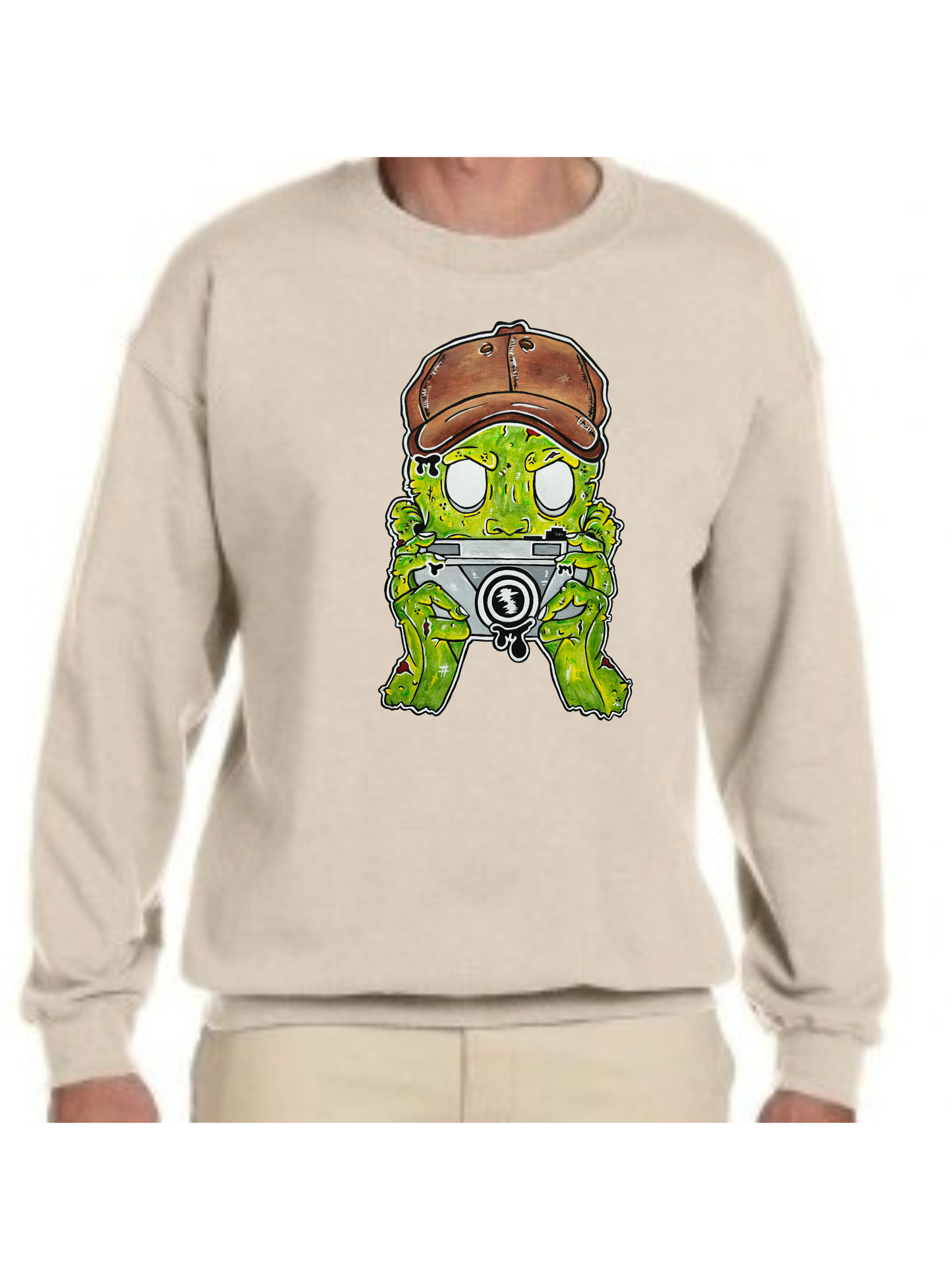 Crewneck Zombie photographe