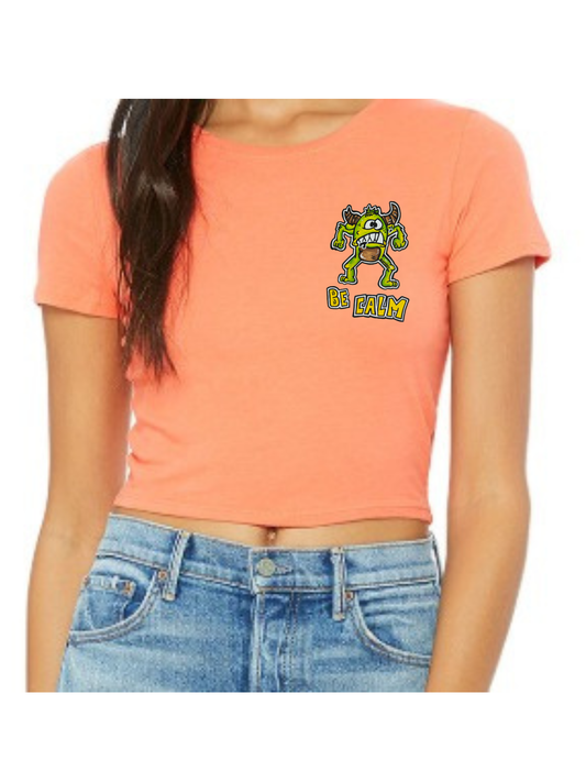 Crop top Be calm