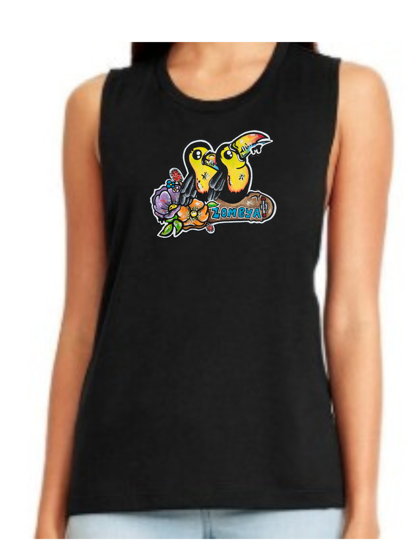 Camisole femme festival muscle Bébé toucan
