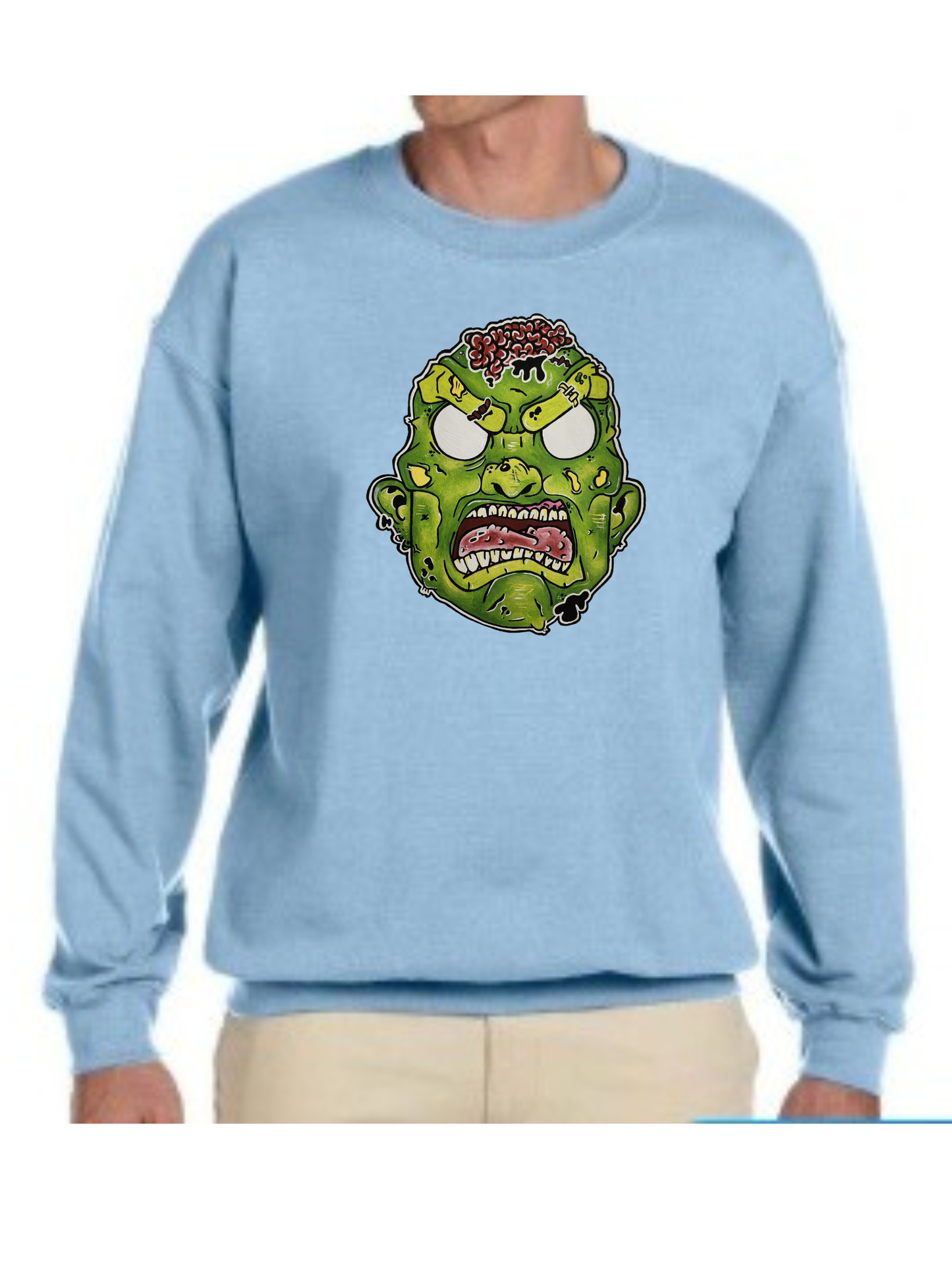 Crewneck Tête de zombie