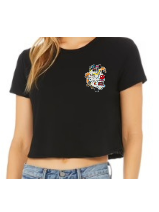 Crop top Zombie clown