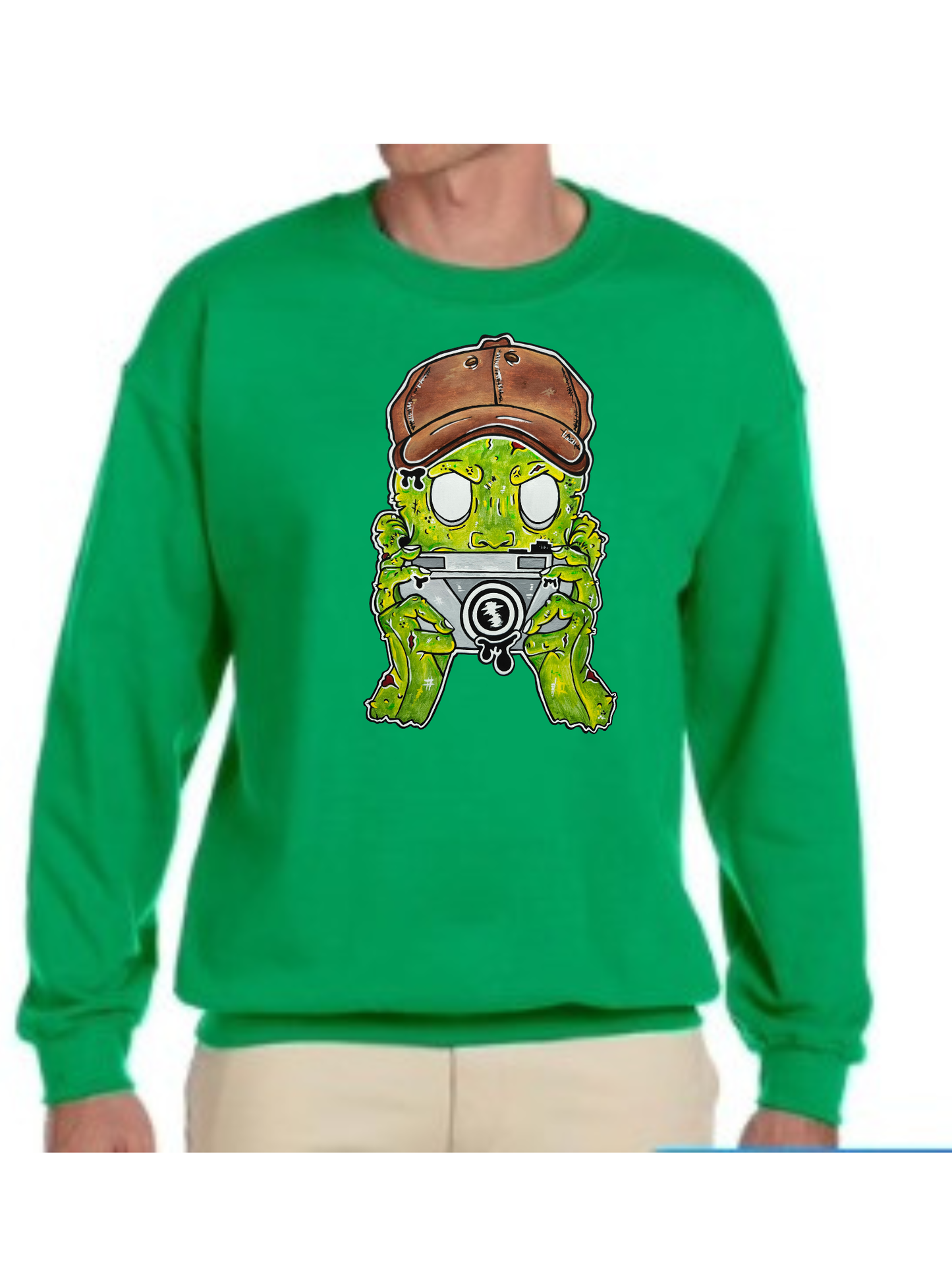 Crewneck Zombie photographe