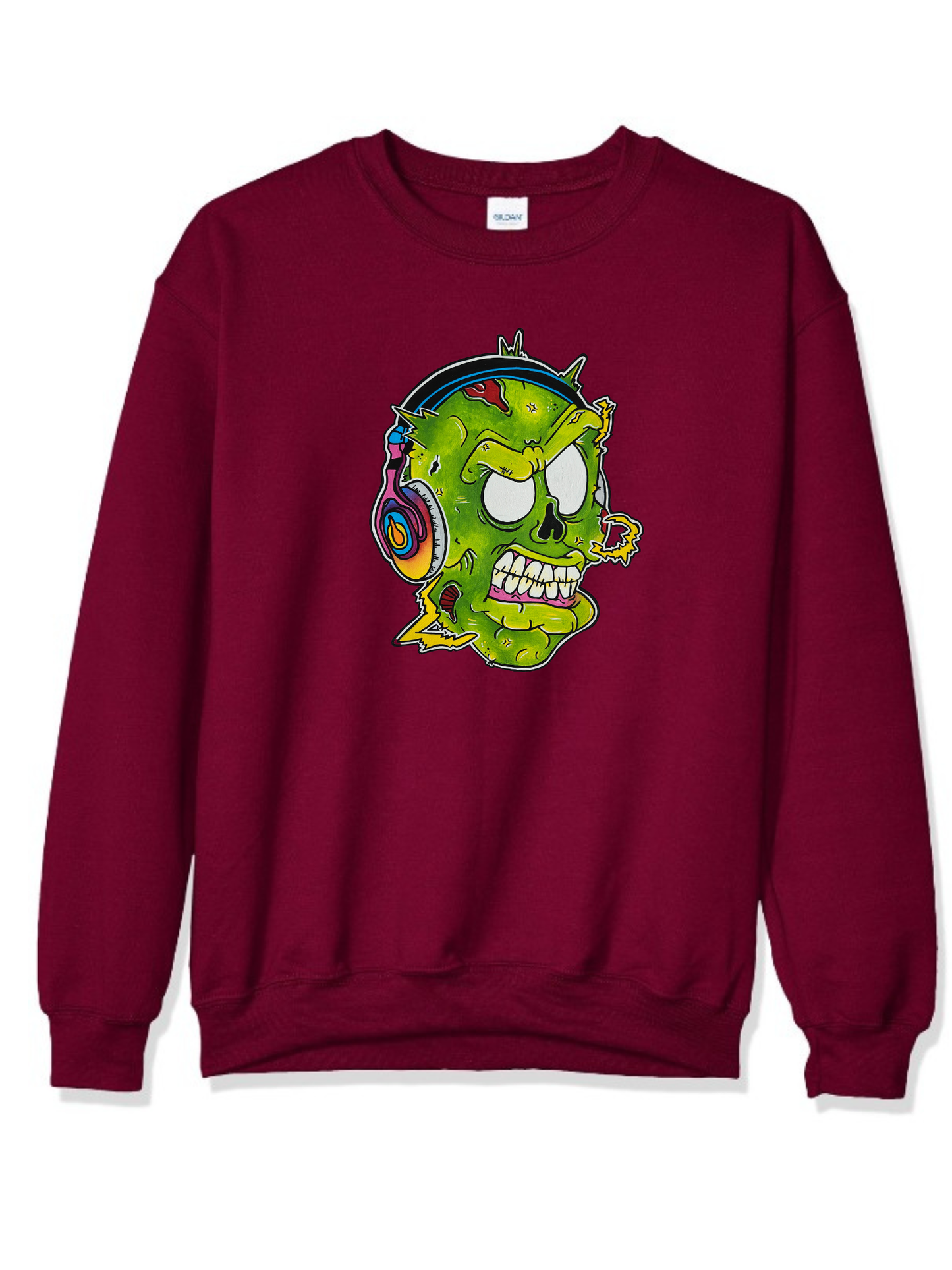 Crewneck Zombie écouteur