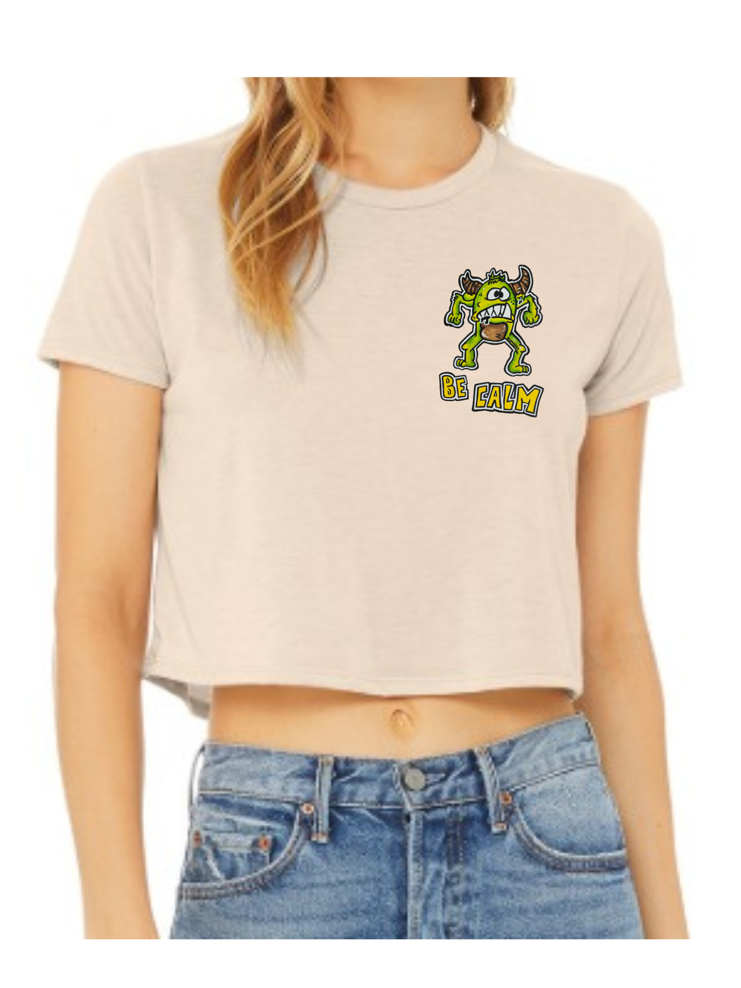 Crop top Be calm