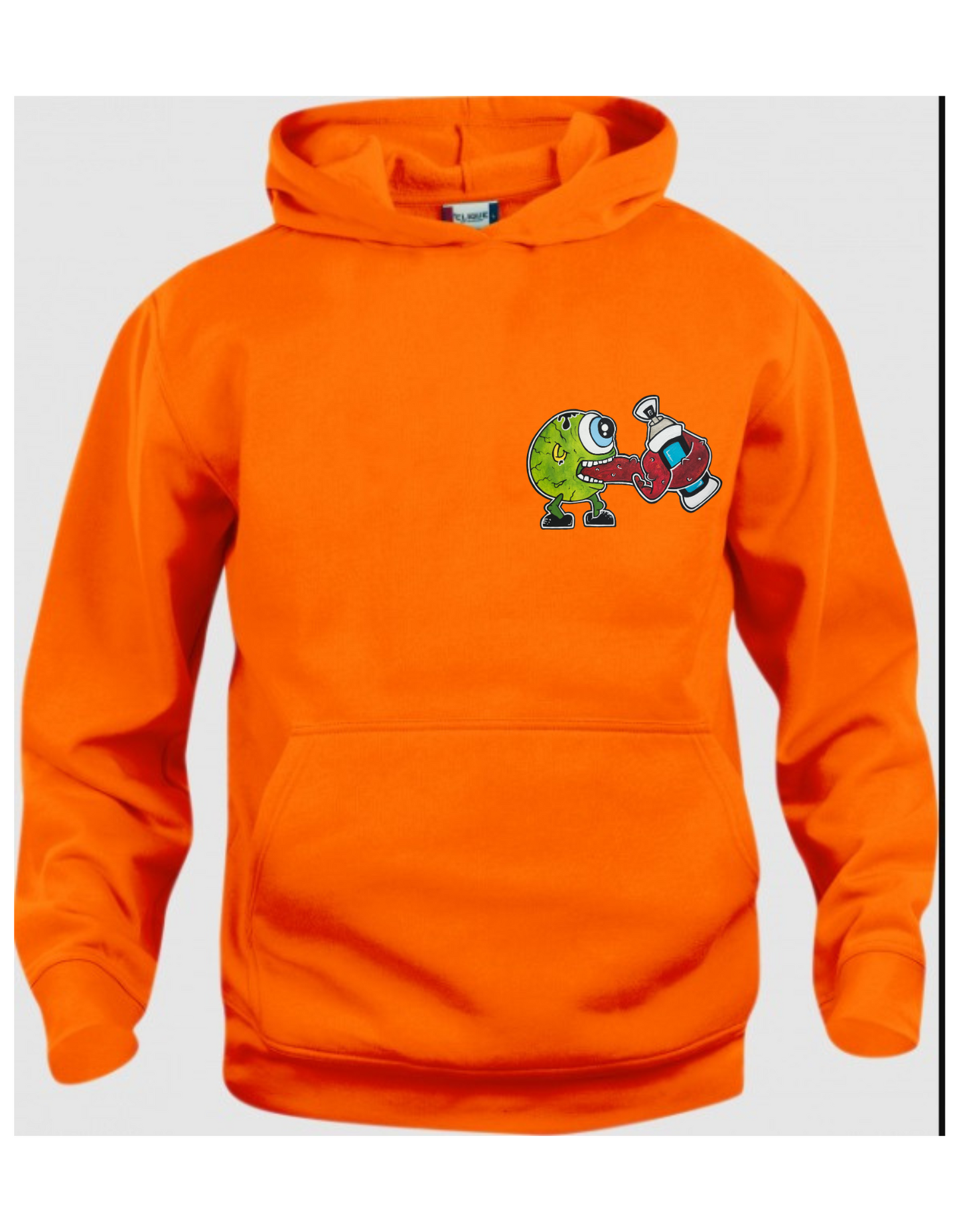 Hoodies enfant monstre oeil vert