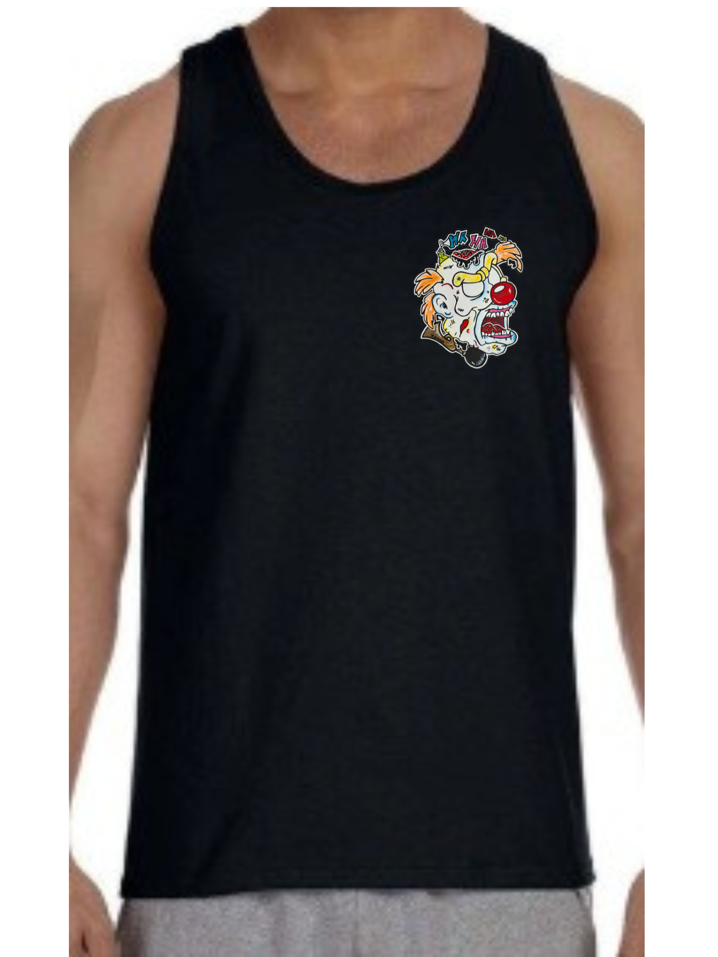 Camisole homme Zombie clown