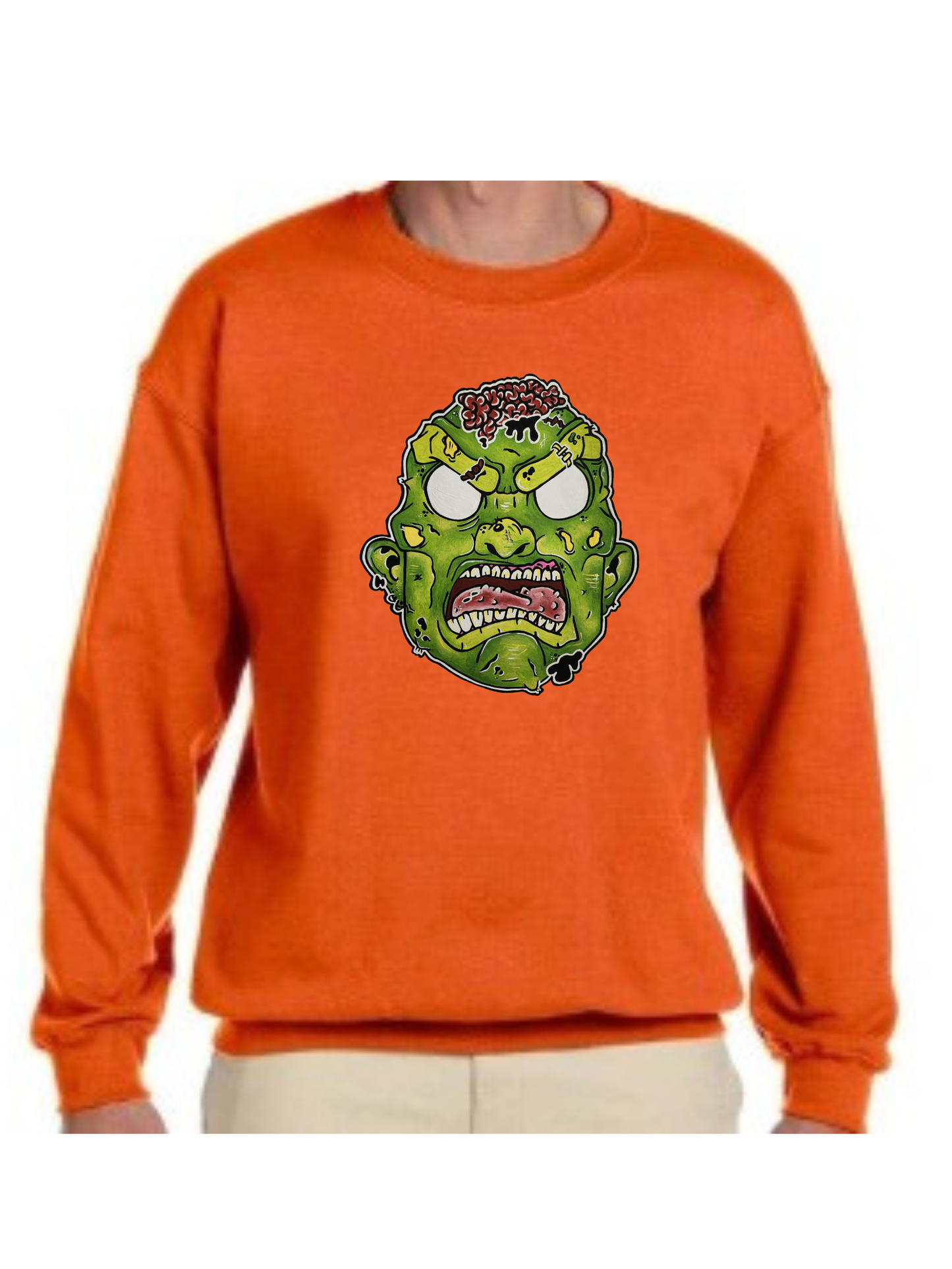 Crewneck Tête de zombie