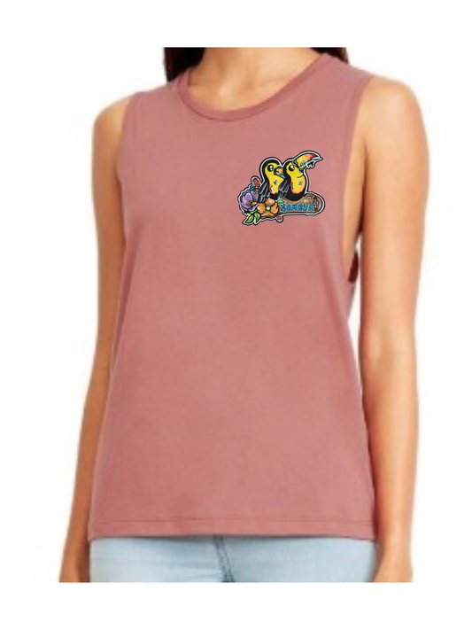 Camisole femme festival muscle Bébé toucan