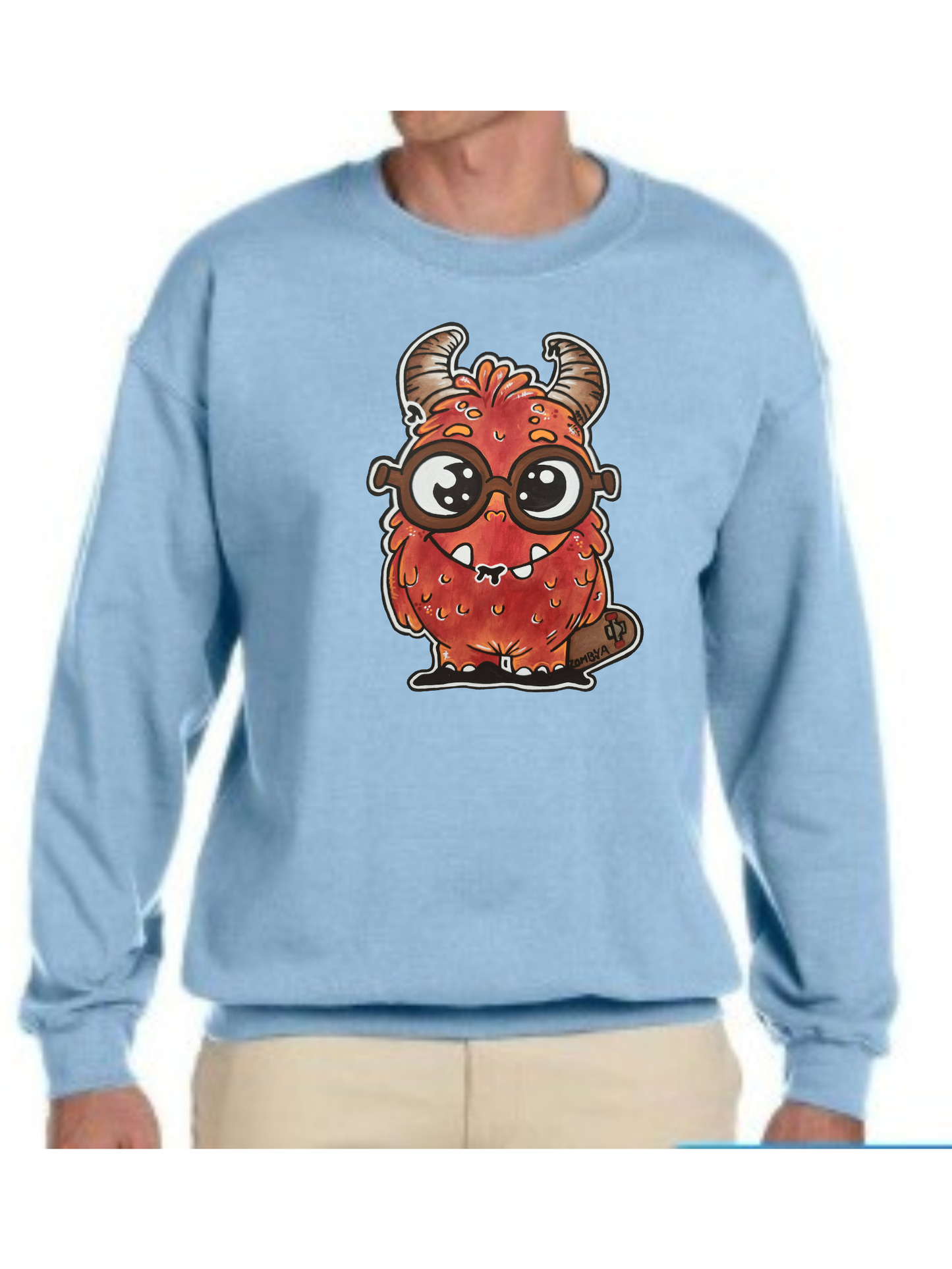 Crewneck Monstre rouge