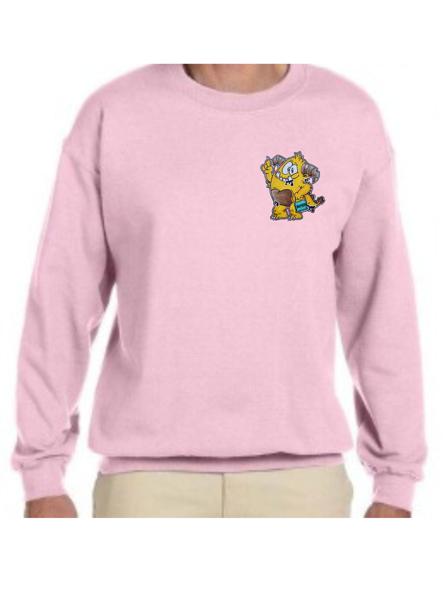 Crewneck Monstre jaune