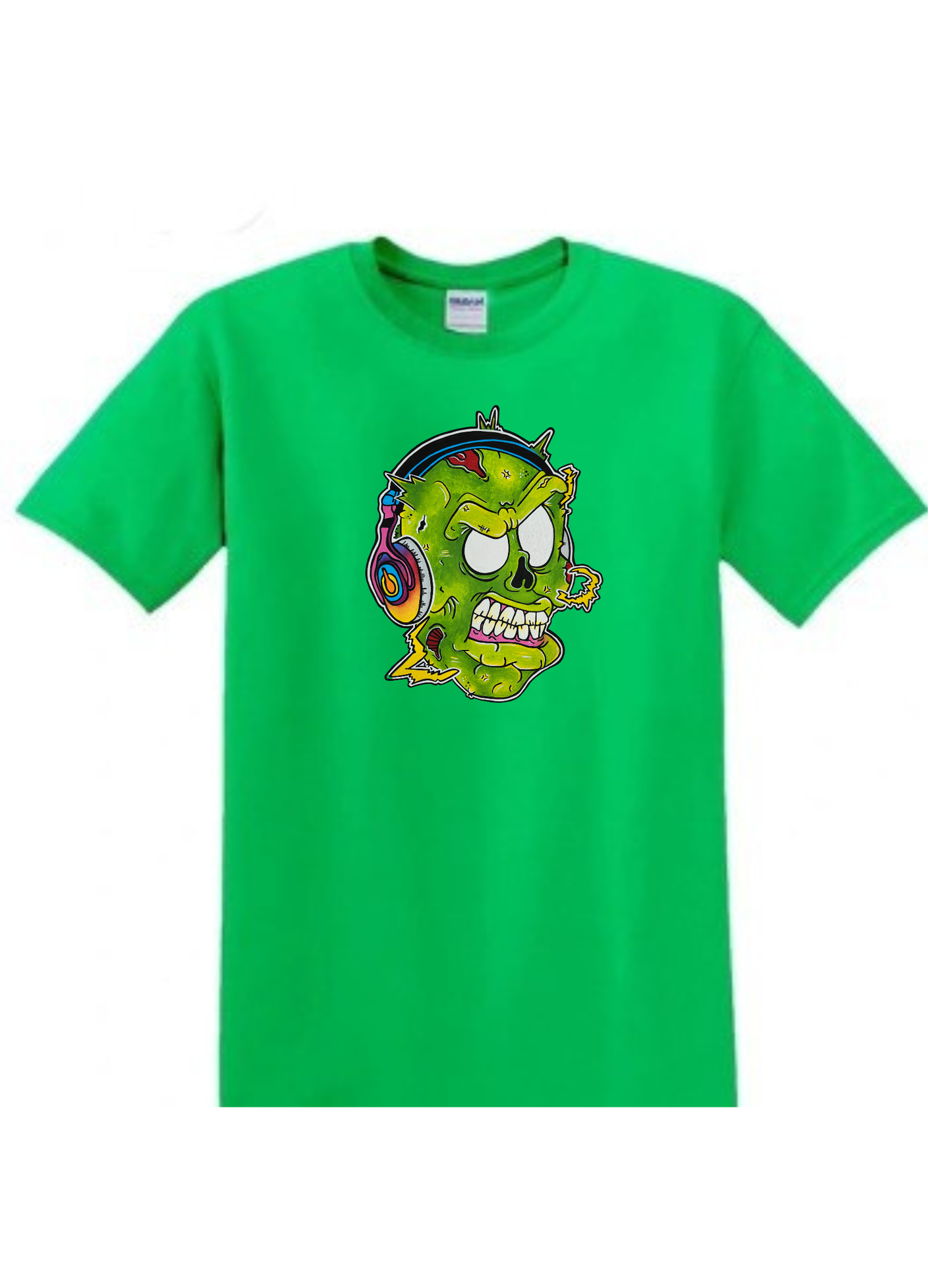 T-shirt Zombie écouteur