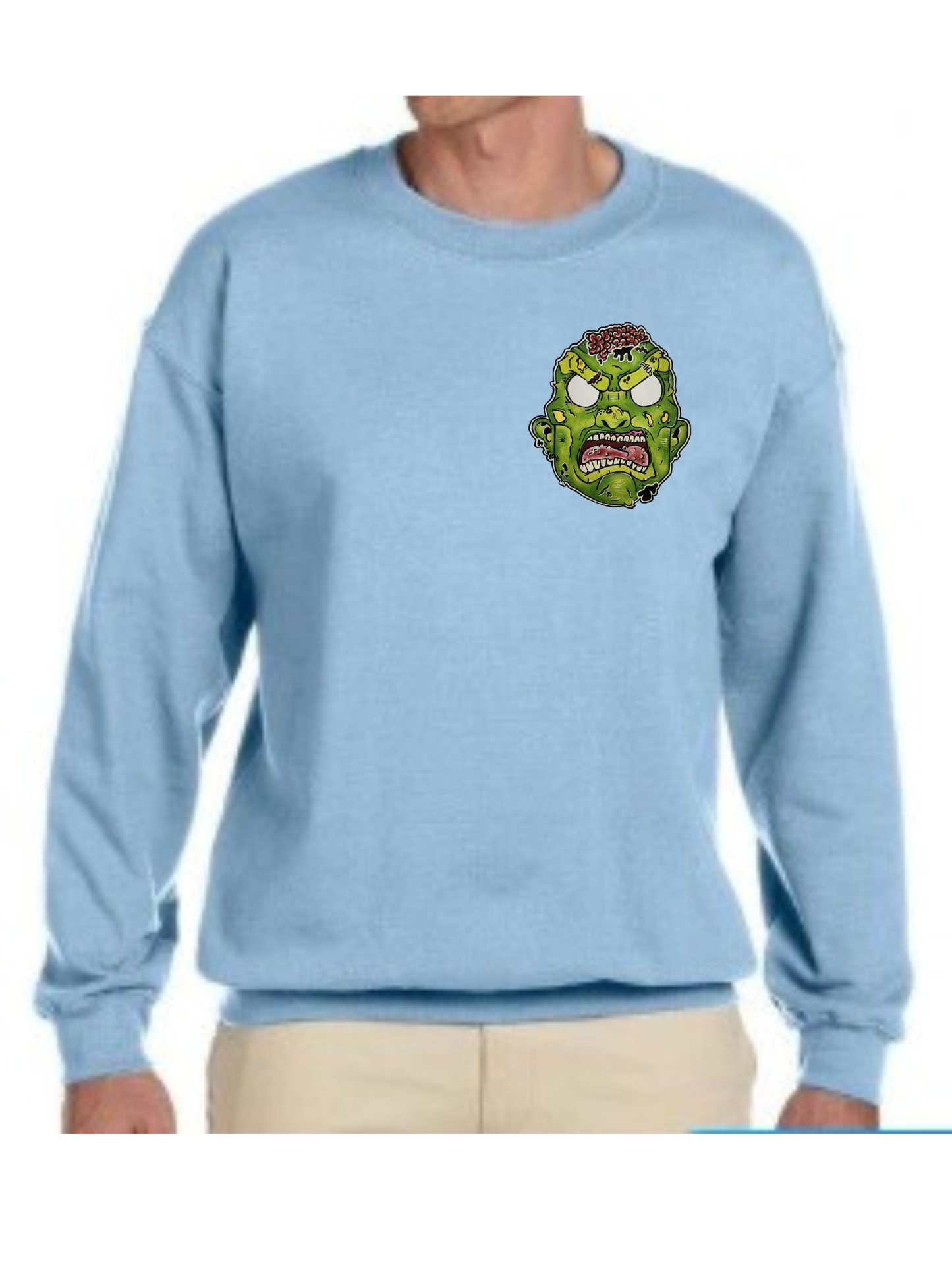 Crewneck  tete de zombie