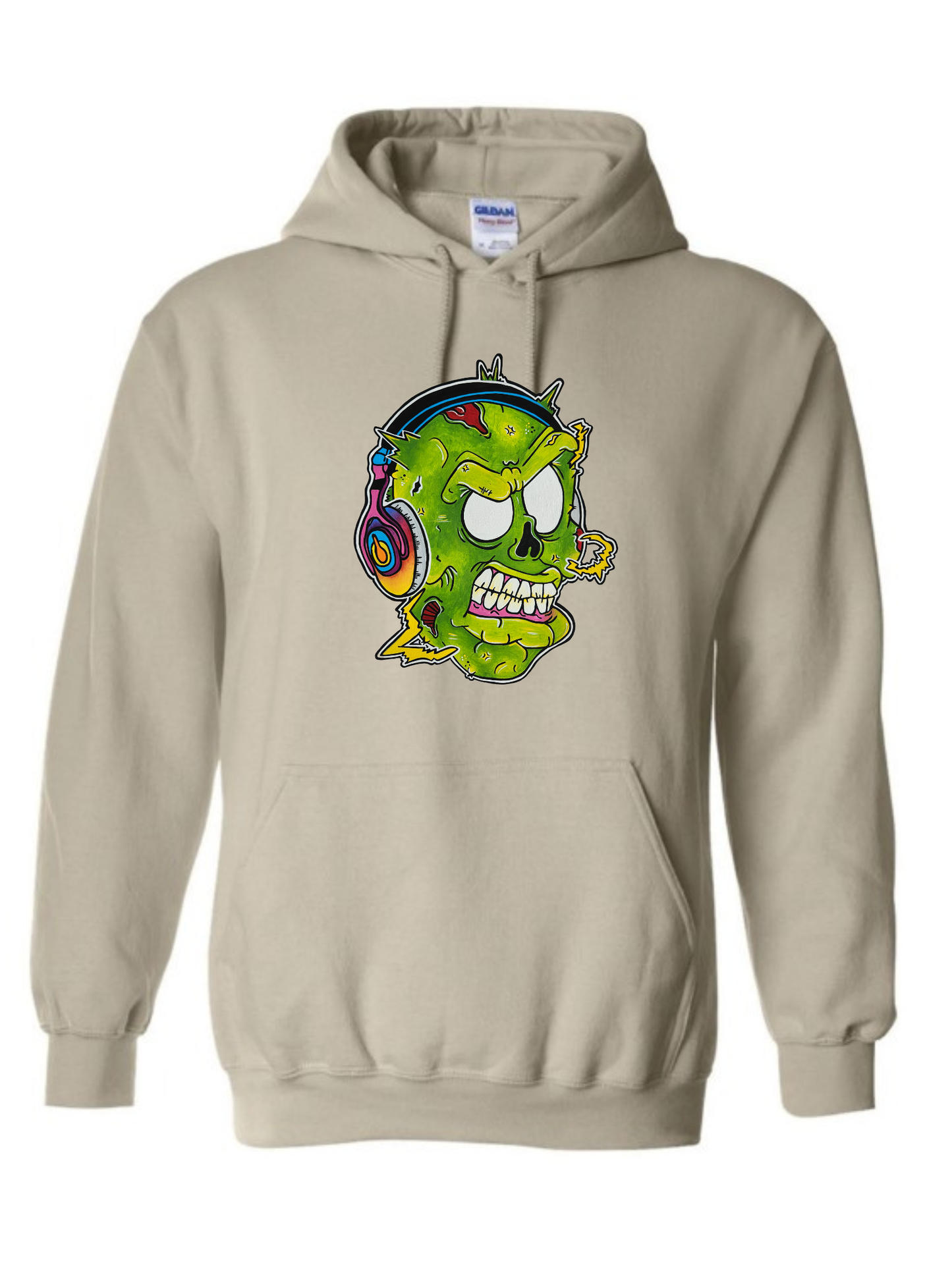 Hoodies Zombie écouteur